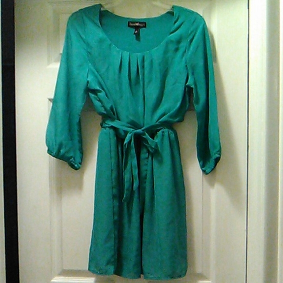 Derick Heart Dresses & Skirts - Derick Heart jade green dress